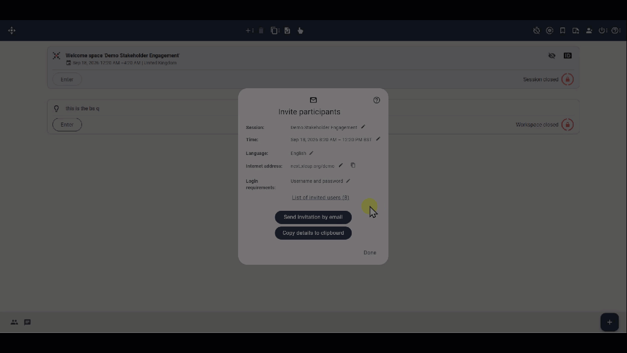 User Pass Description