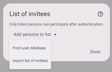 User Pass Description